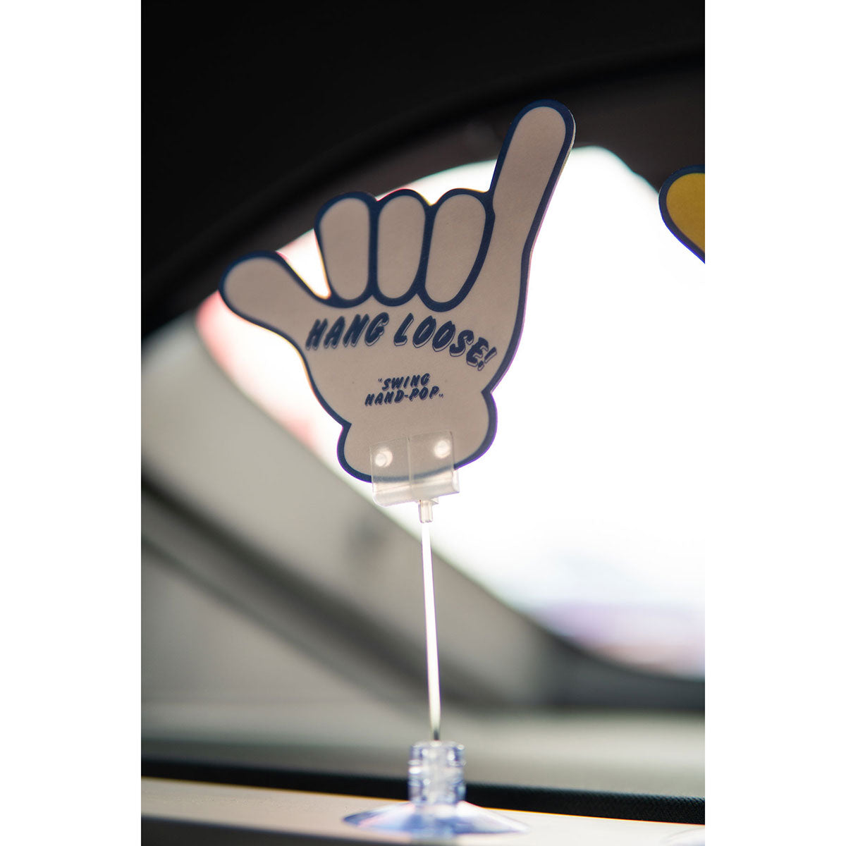 "Swing Hand Pop" Waving Air Freshener - Hang Loose White