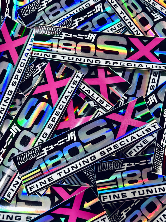 180SX Fine Tuning Slap Sticker