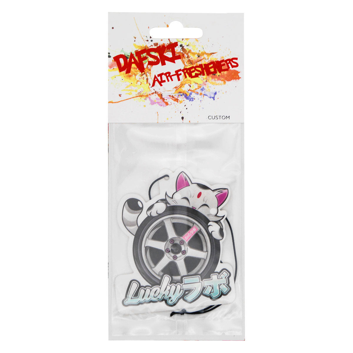 Lucky ラボ x Dafski Wheel Cat Air Freshener - Dark Ice